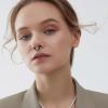 imageFansilver 16PCS 16G Septum Rings for Women Men Silver Black Gold Septum Jewelry Horseshoe Clicker Dangle Nose Rings Hoops Surgical Steel Helix Cartilage Hoop Earrings Tragus Daith Septum Nose Piercing Jewelry 8MMC Black septum piercing