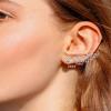 imageFansilver 20G Hypoallergenic Flat Back Earrings for Women Men Silver 14K Gold Stainless Steel Stud Earrings Brithstone Cubic Zirconia Studs Surgical Steel Cartilage Earrings for Sensitive EarsI6Pairs Screw back stud earrings