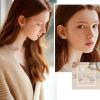 imageFansilver 925 Sterling Silver   Cubic Zirconia    Cuff Earrings Triple Huggie Illusion Stud Earrings Hypoallergenic Wrap Ear Cuffs Earrings for Women TrendySilver Claw Earrings