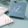 imageFansilver 14K Gold Filled Flat Back Stud Earrings for Women 316L Surgical Steel Internal Thread Nose Rings Studs Hypoallergenic Lip Monroe Labret Medusa Piercing JewelryGold